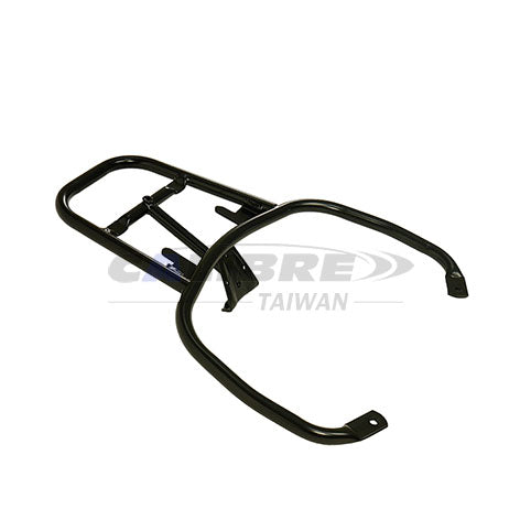 Chrome Plated Black Rear Carrier