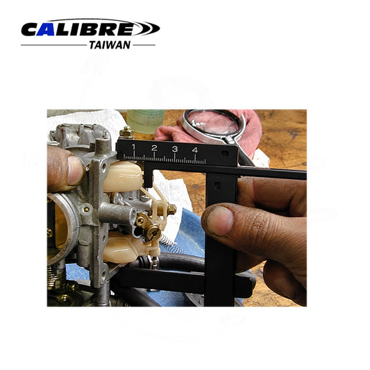 Carb float level gauge