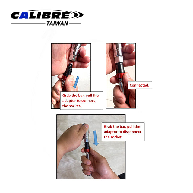 Spark Plug Socket Set with 3/8" Dr Quick Release Swivel Extension Bar