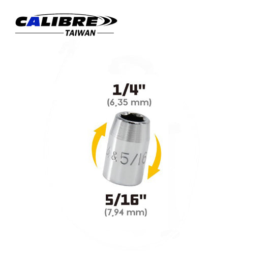 Flip Socket Head 1/4"mm x 5/16"mm Hose Clip Driver