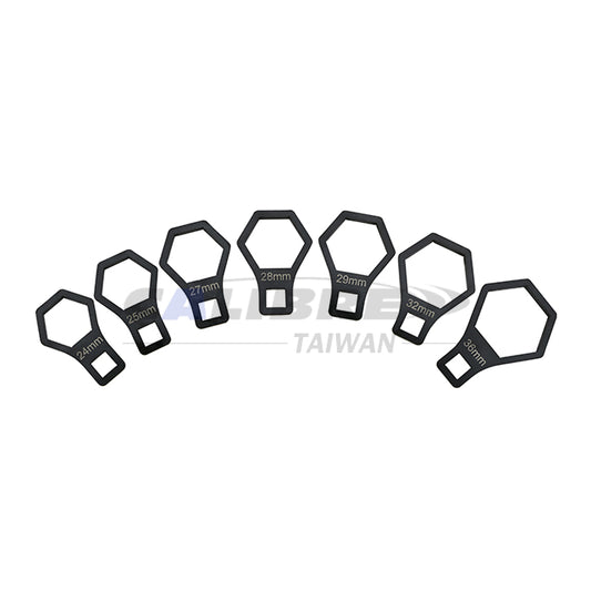 7pc Offset Filter Wrench