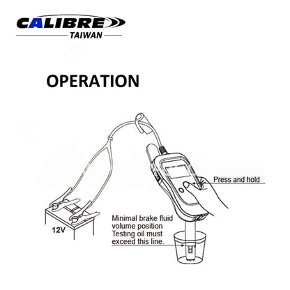 CAW0035 TAIWAN CALIBRE Brake Fluid Boiling Point Tester