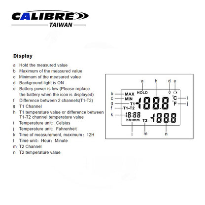 digital water temperature thermometer