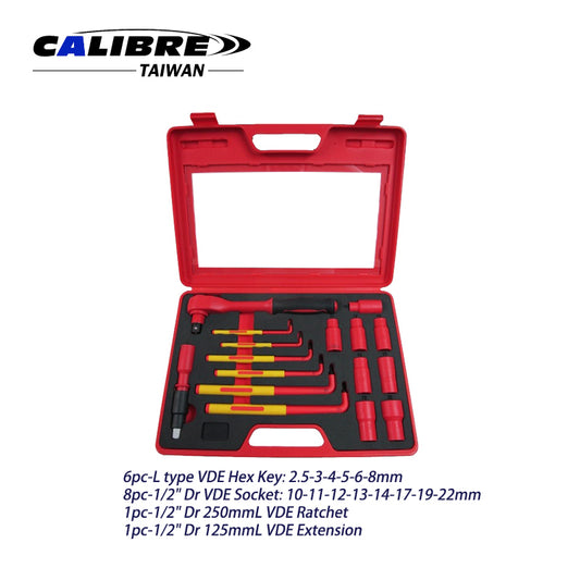 VDE Hex Key Socket Ratchet