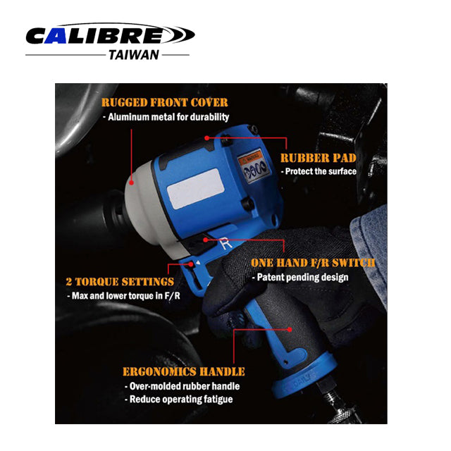 3/8” Twin Hammer Mini Impact Wrench
