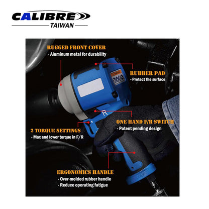 3/8” Twin Hammer Mini Impact Wrench